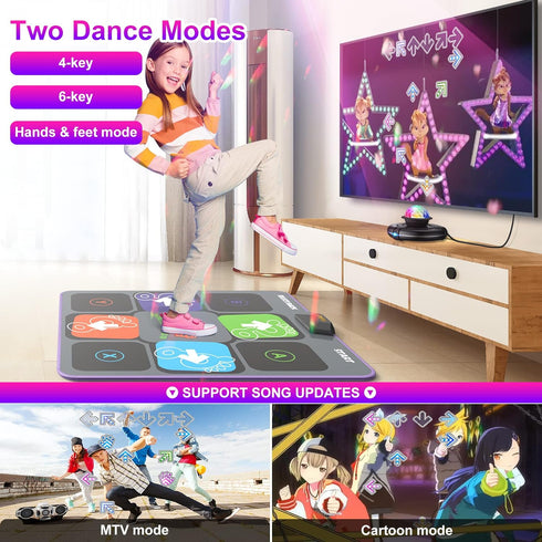 Wireless Music Electronic Dance Mats for Kids and Adults